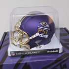 2025 Baltimore Ravens Official Mini Helmet 30 Seasons Psl Owner And More