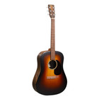 Martin D-x2e Acoustic-electric Guitar W softshell Case - Ziricote Burst