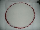 Primitive Punch Needle Scottie Dog Round-ish Candle Mat