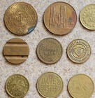 Lot Of 45 Assorted Antique Vintage Tokens Good For Trade Commemorative Amusement
