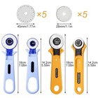 28 45mm Patchwork Roller Wheel Knife Cutting Leather Paper Fabric Rotary Cutter