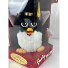 Furby Special Limited Edition Graduation Black White 70-886 1999 Tiger Nib