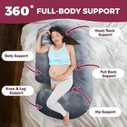 Almohada De Embarazo Para la Maternidad Y Mujeres Embarazadas Cuerpo Completo