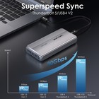 Wavlink M 2 Nvme Ssd Enclosure 40gbps 80gbps Support B m m-key Nvme 2280 Ssd