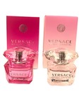 Versace Mini Bright Crystal Duo Gift Set  Edt Perfume For Women  Bn