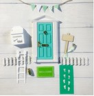 Tooth Fairy Door Kit Mini Wooden Tooth Fairy Door With Accessories Fairy Tale Ed