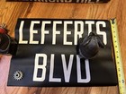 Vintage Nyc Subway A E Train Car Cloth Roll Sign Lefferts Blvd Ozone Park Queens