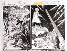 Batman Shadow Of The Bat  45 Pg 13 Original Comic Art  Dutkiewicz Fernandez 1995