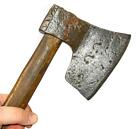 Beautiful Early 17th Century Decorated European Fighting Axe   Original Ash Haft