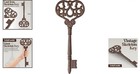 Large Cast Iron Skeleton Key Wall Decor Vintage Rustic Gothic Home Decor Retr   