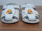 Vintage 1990s Y2k Winnie The Pooh Sandals Baby Shoes 5c Cartoon Honey Pot Rare