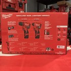 Milwaukee M12 3494-22 Brushless Drill driver   Impact Driver Kit W  2 Batteries