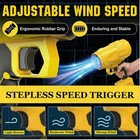 Cordless Leaf Blower  Lightweight Handheld Electric Nozzle Yard Cleaning Drying