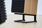 Speaker Stands For Jbl L100 4312 4425 Series   Angled Steel Loudspeaker Stands