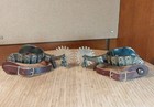 Men   s Western Cowboy Spurs 20 Point Rowels 12 1 8      Jingle Bobs Euc