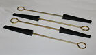 Piano Tuning Mute With Wire Handle - Set Of 4 Rubber Mutes - 3  X 3 8   - Usa