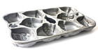 Vintage L l  Bean John Wright Cast Iron Acorn Muffin Baking Pan Mold 10 Piece 