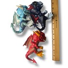 Fingerlings Untamed Dragon Lot Interactive Toy By Wowwee - Set Of 3 Dragons