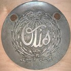 Vintage Otis Elevator Heavy Trademark Nameplate Sign Emblem  Rockefeller Center 