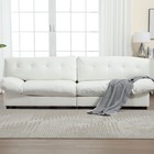 Loveseat Sofa 3 Seater Sofa Teddy Upholstered Sofa Couch Living Room Sofa