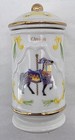 Lenox Carousel Spice Jars 1993 Lot Of 17  Porcelain Vintage No Boxes