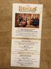 Disney   s Hercules West End Musical Flier Ad  Like Broadway In The Uk  June 2025