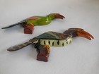 Two 3d Tropical Hornbill Bird Magnets