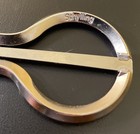 Excellent Condition Schylling Jaw Harp Shiny Silvertone Round
