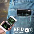 Slim Trifold Wallet Men Minimalist Front Pocket Credit Card Holder Rfid Blocking