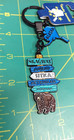 Alaska Keychain Signpost With Ak Map Charm - Skagway Juneau Sitka   More W  Bear