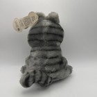 Vintage Dakin Garfield Nermal Cat Plush Stuffed Animal 7  With Tag 1983 Gray 