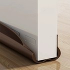 Under Door Bottom Seal Strip Stopper Adjustable Twin Door Draft Guard Soundproof