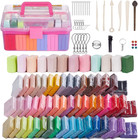 Polymer Modeling Clay For Kids Diy Starter Kits  62 Color Oven Baked Model Cl   