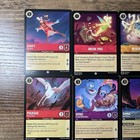 Disney Lorcana Trading Card Game Cards Lot Of 25 Cards Mixed