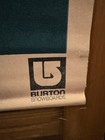 Vintage 2002 Burton Snowboards In-store Banner 18 5    X 69    Advertisement Display