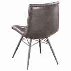 Aiken Modern Tufted Dining Chairs In Charcoal Grey - Set Of 2