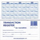 12 Checkbook Transaction Registers 2025-2026-2027 Calendars Check Book Bank    