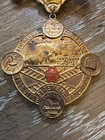 Massachusetts State Firemen   s Assoc  1910 Convention Delegate Pin Badge