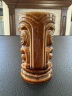 Vintage Ceramic Brown Glaze Tiki Leilani Double Sided Tiki Mug 5   