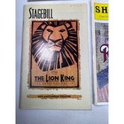 Vintage Broadway Playbills Lot Chicago Candide Lion King Ragtime Sunset Tickets