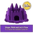 Kinetic Sand 2 5lbs Purple Play Sand - Moldable Sensory Toys   Resealable Bag