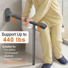 Heavy Duty Grab Bar - 440lb Sturdy   Safety Rails With Non-slip Waterproof Ha   
