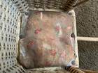 Baby Carriage Buggy Antique Doll Wicker Stroller 