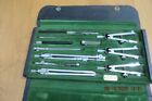 Antique  mercury  Drafting Set In Case By Keuffgel   Esser  Ny