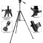 Magnus Vt-300 Portable Video Camcorder Tripod With Fluid Head