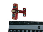 Vintage Cracker Jack American Flag Bald Eagle Ww2 Era Premium Tin Toy Whistle