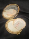 Vintage Stratton Made In England Blue Floral Mirror Compact Comes With Pouch