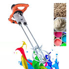 1800w Portable Electric Concrete Cement Mixer Double Rod Grout Stirring Mixer