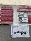 Vtg Knittingpal Hand Knitting Pal Machine Kit Instructions Patterns Sweater Hat