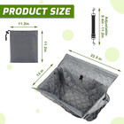 Pet Shopping Cart Cover For Dogs With Safety Strap And Carry Bag   Portable Dog